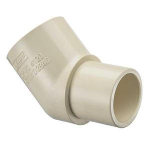 Spears Mfg 1 in. CPVC CTS 45 Street Elbow Spigot x Socket, Beige 4127-010BC - main